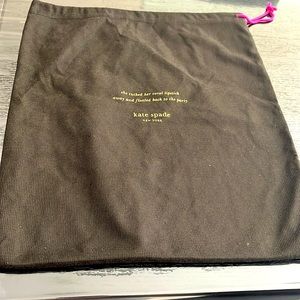 Kate spade dust bag.